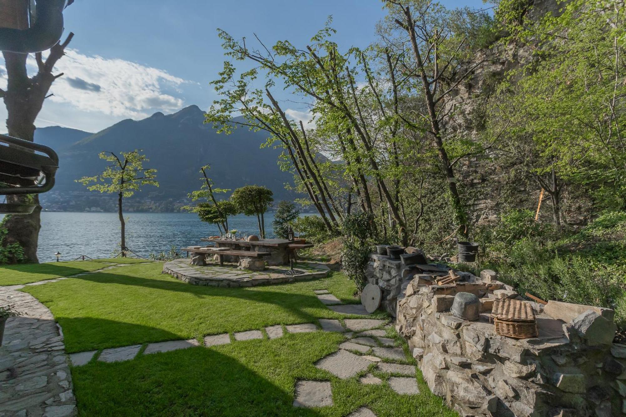 The Writer'S Nest Waterfront Villa By Rent All Como Faggeto Lario المظهر الخارجي الصورة