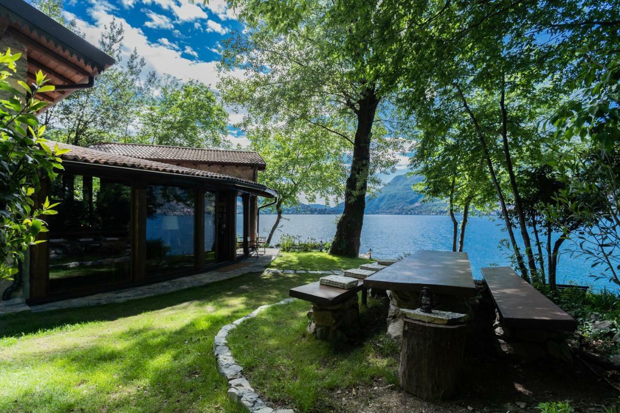 The Writer'S Nest Waterfront Villa By Rent All Como Faggeto Lario المظهر الخارجي الصورة