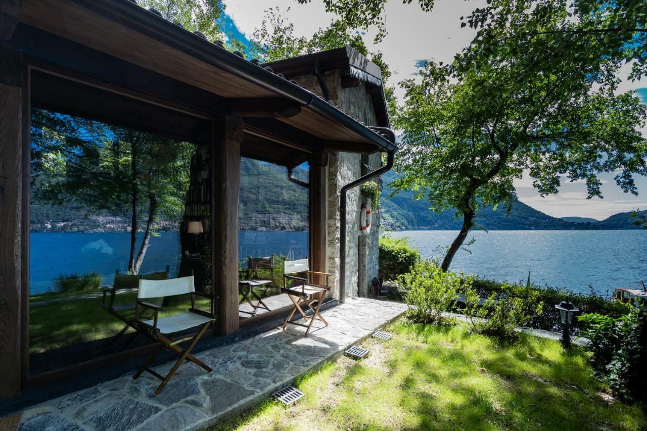 The Writer'S Nest Waterfront Villa By Rent All Como Faggeto Lario المظهر الخارجي الصورة